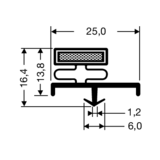 Steckdichtung mit Magnet