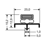 Steckdichtung mit Magnet