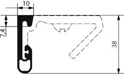 EPDM Schiebetürdichtung