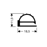 Flachdichtung ohne Magnet