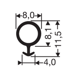 Glas-Schiebefenster Meterware