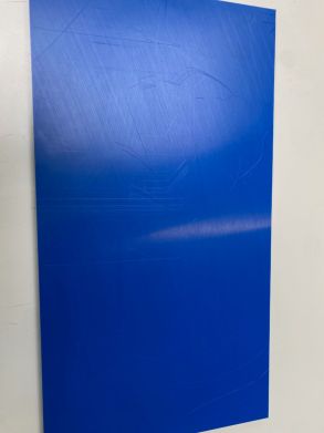 SOPO, Kunststoff-Schneidebrett, 39,5 x 73 x 2 cm blau