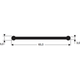 Bodendichtung 125cm