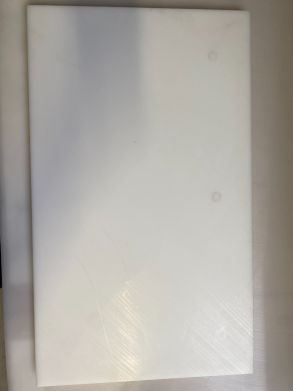 SOPO, Kunststoff-Schneidebrett, 59 x 35 x 2 cm weiß