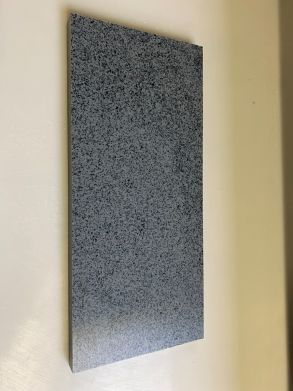 SOPO, Kunststoff-Schneidebrett 56,5 x 25 x 3 cm grau marmoriert