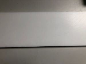 SOPO, Kunststoff-Schneidebrett, 51 x 19,6 x 4 cm weiß