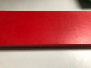 SOPO, Kunststoff-Schneidebrett, 55 x 19,5 x 3 cm rot