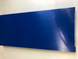 SOPO, Kunststoff-Schneidebrett, 75,5 x 20 x 2 cm blau