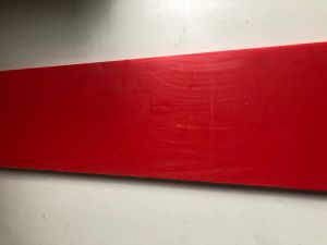 SOPO, Kunststoff-Schneidebrett, 80 x 20,5 x 2 cm rot