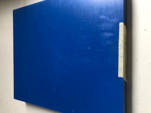 SOPO, Kunststoff-Schneidebrett, 30 x 35,2 x 4 cm blau