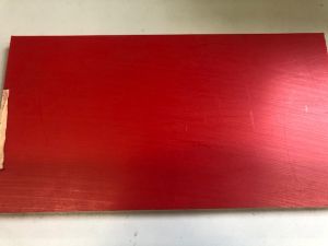 SOPO, Kunststoff-Schneidebrett, 39,5 x 21 x 2 cm rot