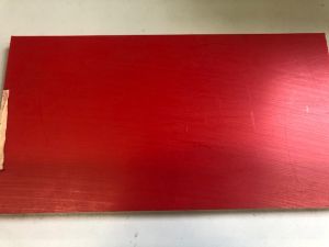SOPO, Kunststoff-Schneidebrett, 37 x 21 x 2 cm rot