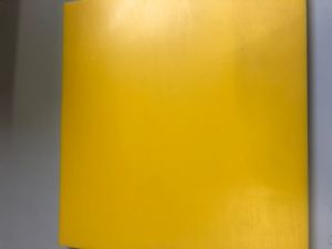 SOPO, Kunststoff-Schneidebrett, 36 x 33 x 2 cm gelb
