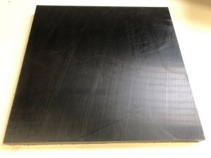 SOPO, Kunststoff-Schneidebrett, 34 x 32,8 x 2 cm schwarz