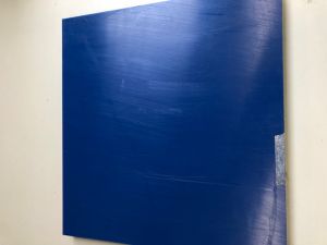 SOPO, Kunststoff-Schneidebrett, 31 x 33 x 2 cm blau