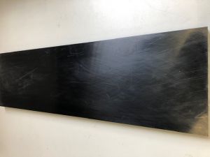 SOPO, Kunststoff-Schneidebrett, 70x 20,5 x 2 cm schwarz