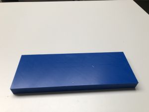 SOPO, Kunststoff-Schneidebrett, 65,5 x 20 x3 cm blau