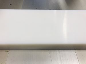 SOPO, Kunststoff-Schneidebrett, 40 x 20 x 3 cm weiß