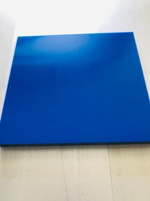 SOPO, Kunststoff-Schneidebrett, 44 x 39,3 x 2 cm blau