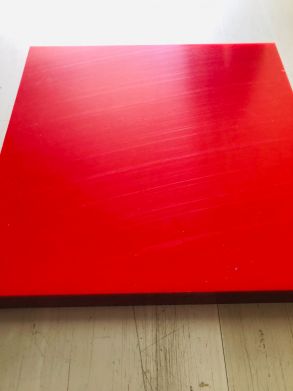 SOPO, Kunststoff-Schneidebrett, 40 x 26 x 4 cm rot