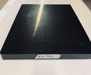 SOPO, Kunststoff-Schneidebrett, 44 x 38,5 x 4 cm schwarz inkl. abgerundete Ecken