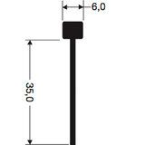 Fußleisten-Profil, lfd. Meter