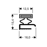 Flachdichtung mit Magnet